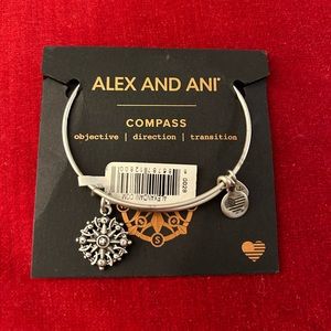 Alex and Ani compass bracelet